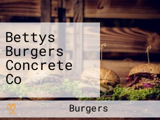 Bettys Burgers Concrete Co