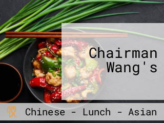 Chairman Wang's