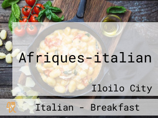 Afriques-italian