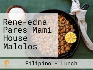 Rene-edna Pares Mami House Malolos