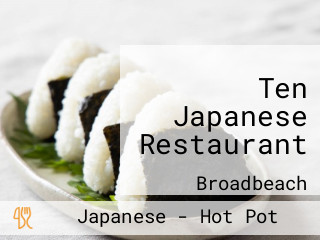 Ten Japanese Restaurant