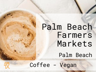 Palm Beach Farmers Markets