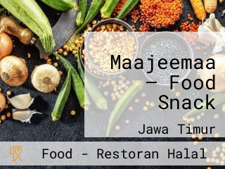 Maajeemaa — Food Snack