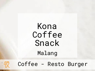 Kona Coffee Snack