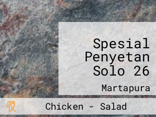 Spesial Penyetan Solo 26