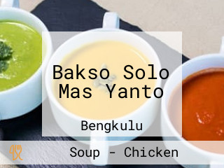 Bakso Solo Mas Yanto