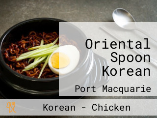 Oriental Spoon Korean