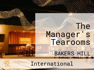 The Manager's Tearooms