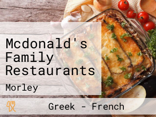 Mcdonald's Family Restaurants