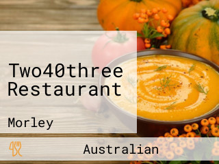 Two40three Restaurant