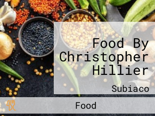 Food By Christopher Hillier