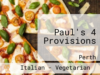 Paul's 4 Provisions