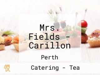 Mrs. Fields - Carillon