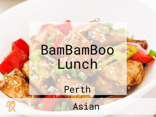 BamBamBoo Lunch