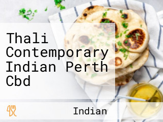 Thali Contemporary Indian Perth Cbd