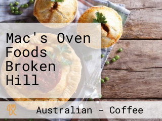 Mac's Oven Foods Broken Hill