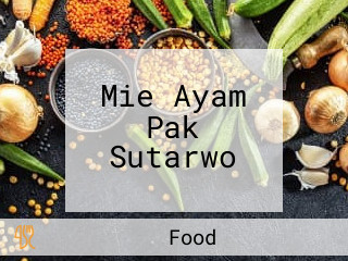 Mie Ayam Pak Sutarwo