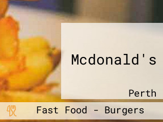 Mcdonald's