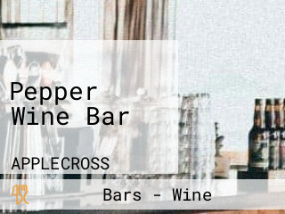 Pepper Wine Bar