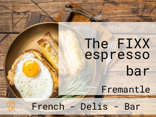 The FIXX espresso bar