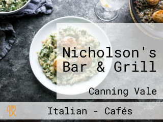 Nicholson's Bar & Grill