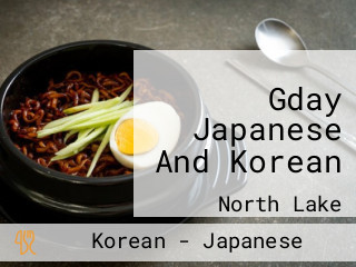 Gday Japanese And Korean