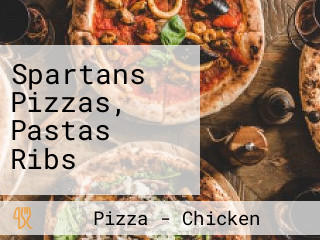 Spartans Pizzas, Pastas Ribs