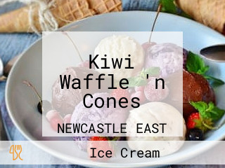 Kiwi Waffle 'n Cones