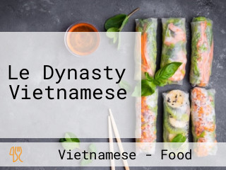 Le Dynasty Vietnamese