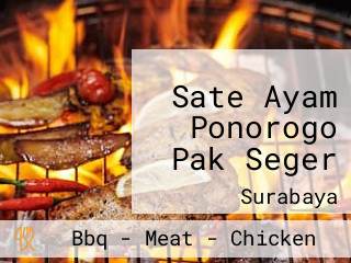 Sate Ayam Ponorogo Pak Seger