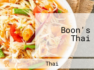 Boon's Thai