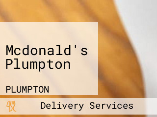 Mcdonald's Plumpton