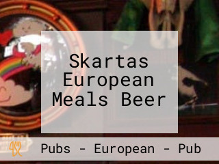 Skartas European Meals Beer