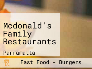 Mcdonald's Family Restaurants