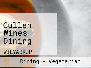 Cullen Wines Dining