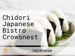 Chidori Japanese Bistro Crowsnest