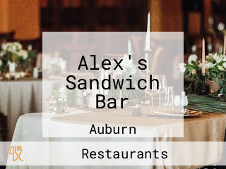 Alex's Sandwich Bar