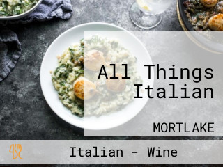 All Things Italian