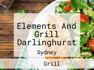 Elements And Grill Darlinghurst