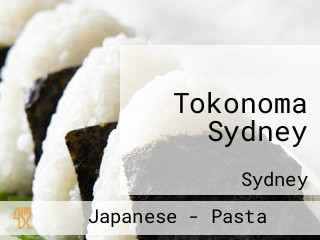 Tokonoma Sydney