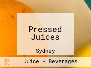 Pressed Juices