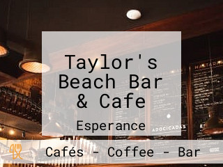 Taylor's Beach Bar & Cafe