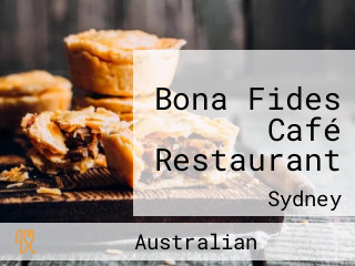 Bona Fides Café Restaurant