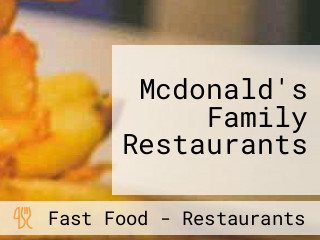 Mcdonald's Family Restaurants