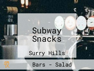 Subway Snacks