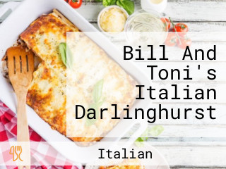 Bill And Toni's Italian Darlinghurst