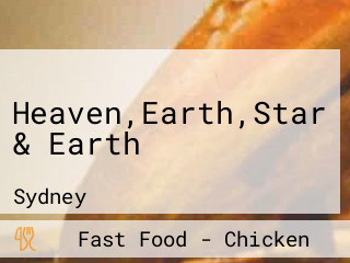 Heaven,Earth,Star & Earth