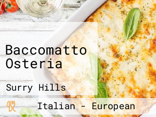 Baccomatto Osteria