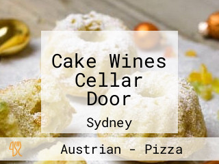 Cake Wines Cellar Door