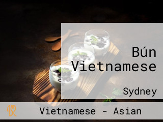 Bún Vietnamese